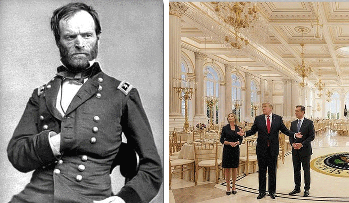William Tecumseh Sherman Demands a Ballroom