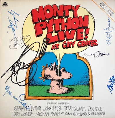 My Signed Comedy LPs: One Comedy Nerd’s Obsessive Journey: Monty Python ...