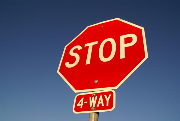How to Complete a Four-Way Stop in Los Angeles: A Two-Step Process ...