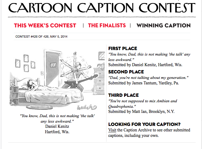 What Is A Caption What Is Caption Contest What Does Caption Contest