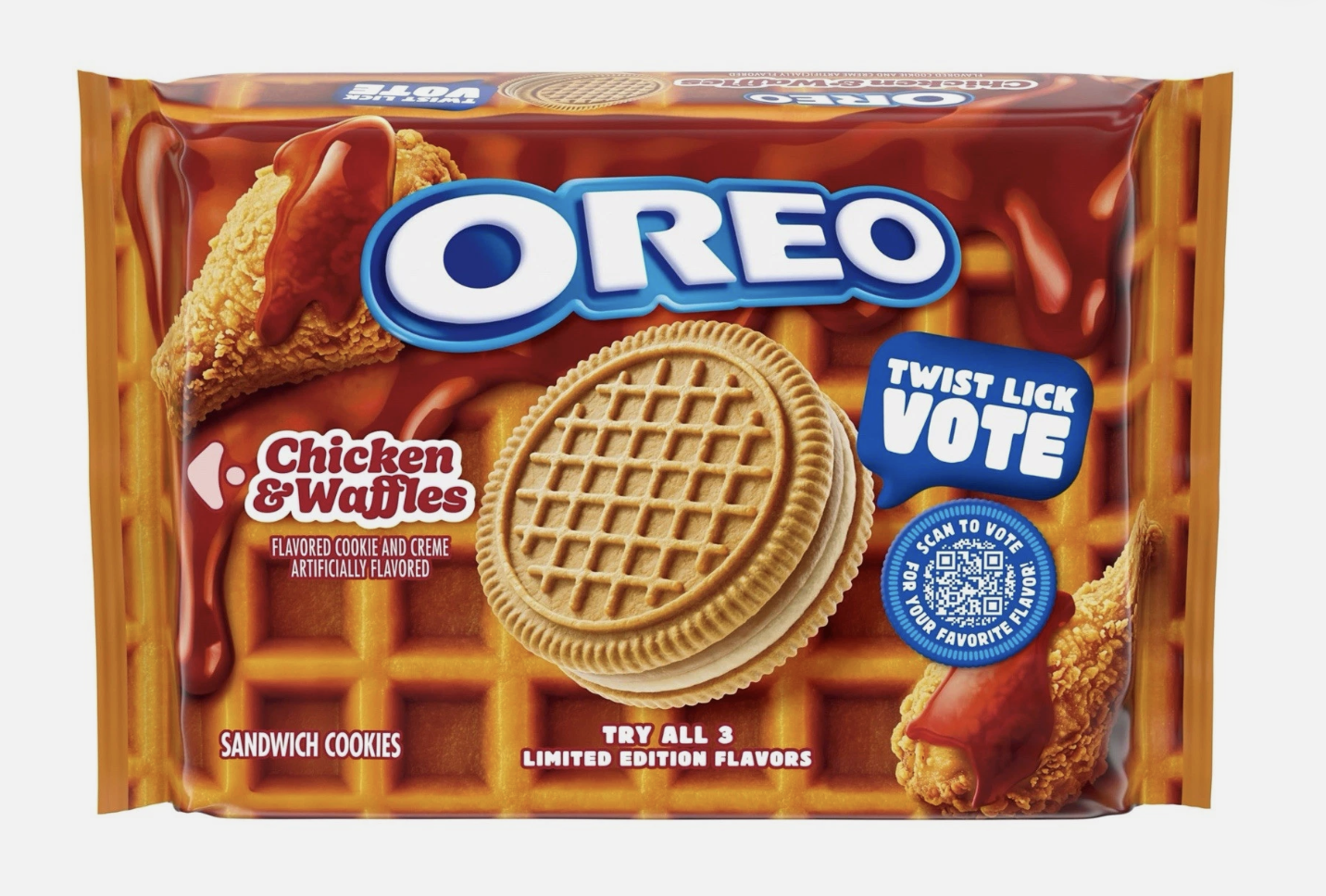 mcsweeneys.net - Leslie Ylinen - Reviews of New Food: Chicken and Waffles Oreos